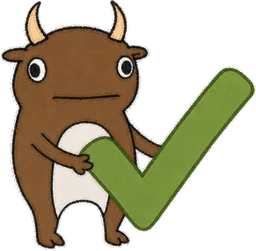 Buwa: check mark