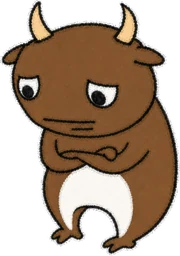 Buwa: disappointed face