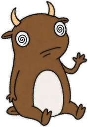 Buwa: dizzy face dizzy