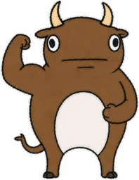 Buwa: flexed biceps