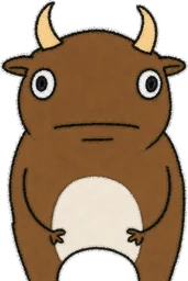 Buwa: grimacing face
