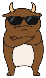Buwa: smiling face with sunglasses