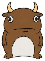 Buwa: unamused face